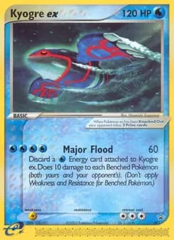 Kyogre ex — Nintendo Black Star Promos #1
